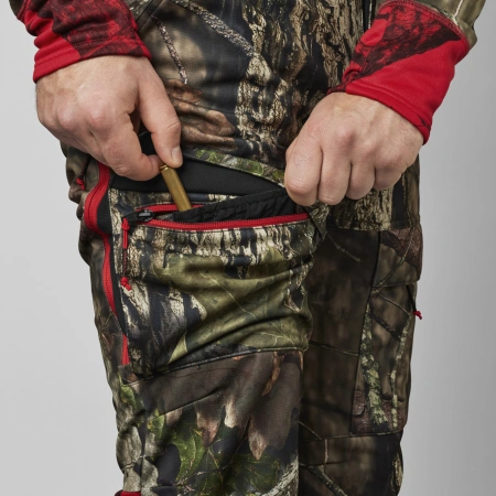 Spodnie myśliwskie Harkila Moose Hunter 2.0 Light Trousers MossyOak®Break-Up Country®/MossyOak®Red (110129472)