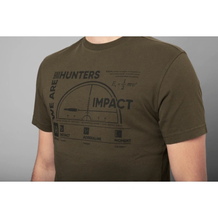Koszulka Harkila Impact S/S t-shirt Willow green (160107529)
