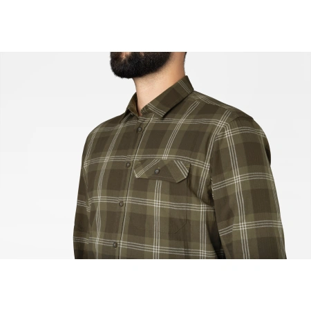 Koszula Seeland Highseat skjorte Pine green check (140210134)