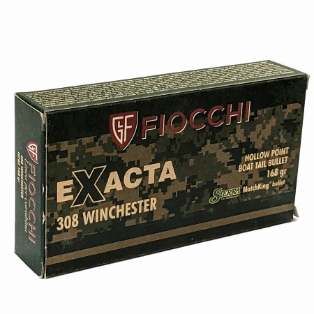 Amunicja Fiocchi 308 Win Exacta HPBT 168 gr