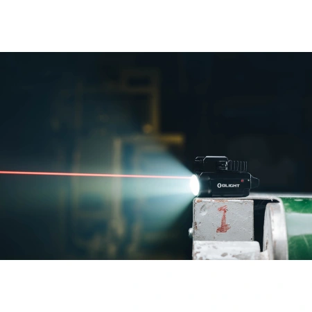 Latarka na broń z celownikiem laserowym Olight BALDR Mini RL - 600 lumenów, Red Laser