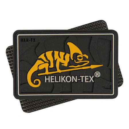 Helikon Emblemat Logo HELIKON-TEX - PVC Black (OD-HKN-RB-01)