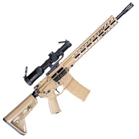 Karabinek Stag Arms 15 Tactical Rifle FDE 16" + luneta constantine 1-8x24 FFP (SCFF-32) + montaż
