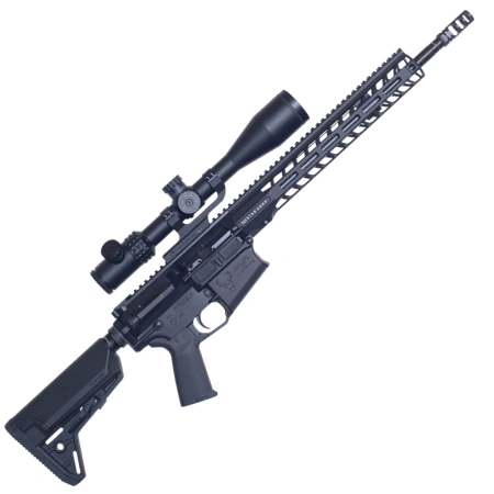 Karabin Stag Arms 10 Tactical QPQ 16" k.308Win + luneta Sentinel 6-24x50 Gen II SFP - BLACK