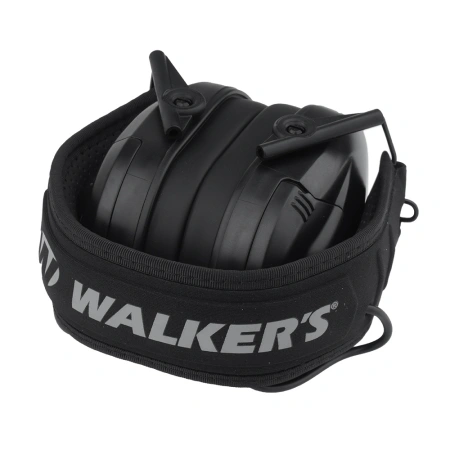 Walker's - Aktywne ochronniki słuchu Razor Compact dla kobiet i młodzieży - Czarne - GWP-CRSEM