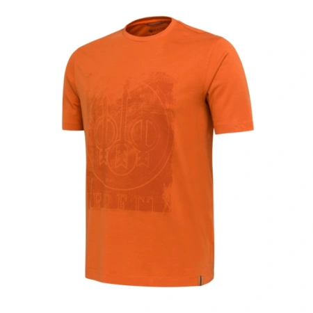 T-Shirt Beretta Logo Apricot Orange (TS871)