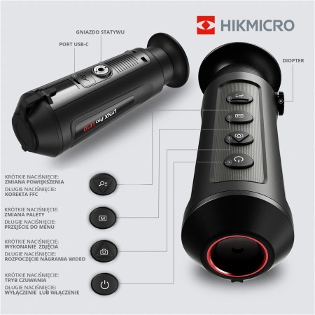 Kamera termowizyjna termowizor HIKMICRO by HIKVISION Lynx C06