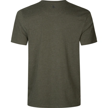 Koszulka t-shirt Seeland z koziołkiem zielony melanż 160211212