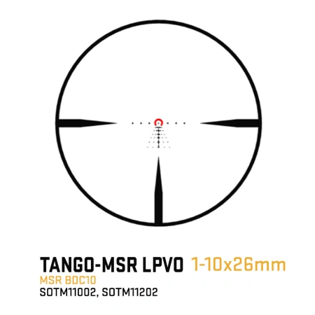 Luneta biegowa SIG SAUER EO TANGO-MSR 1-10 X 26 mm COYOTE FFP