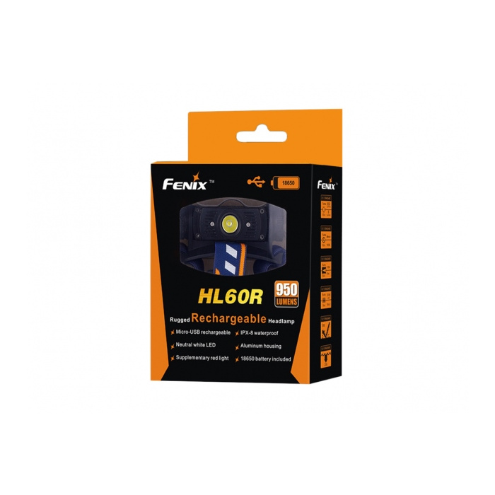 Latarka diodowa Fenix HL60R - czołówka piaskowa Latarka diodowa Fenix HL60R - czołówka piaskowa