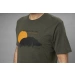 Koszulka t-shirt Seeland z dzikiem zielony melanż 160211012