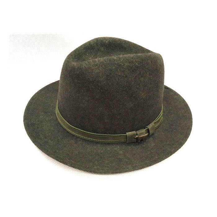 Kapelusz myśliwski, skórzany pasek ozdobny z gońcem 20037310 /315
