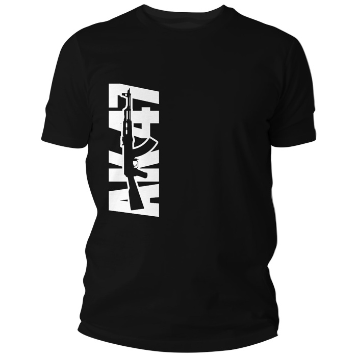 Koszulka T-Shirt TigerWood AK 47 - czarna