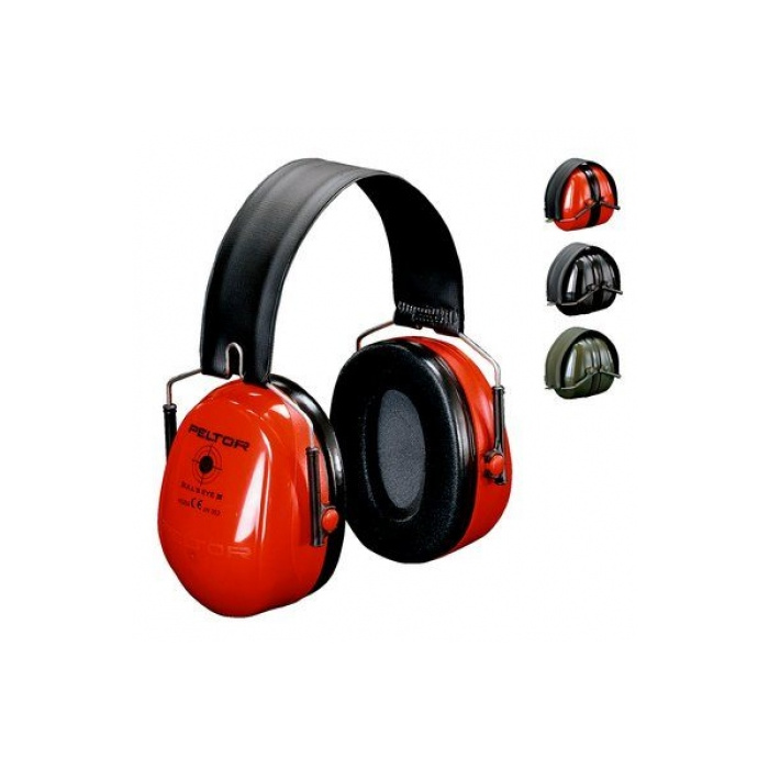 Słuchawki Peltor Bulls Eye I czerwone