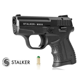 Pistolet alarmowy STALKER M906 kal. do 6 mm - Czarny