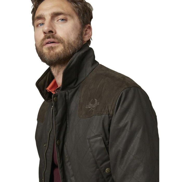 Kurtka Chevalier Moorland Quilted Coat Brown 5961B