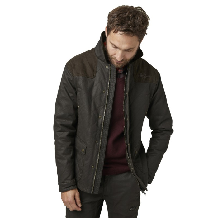 Kurtka Chevalier Moorland Quilted Coat Brown 5961B