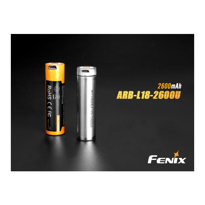 Akumulator Fenix USB ARB-L18U (18650 2600 mAh 3,6 V)