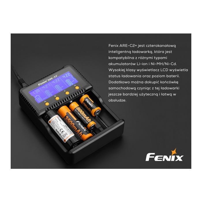 Ładowarka sieciowa Fenix ARE-C2 Plus