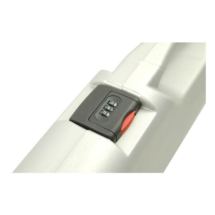 Kufer Megaline z szyfrem na broń długą - 125x25x11 cm - czarny