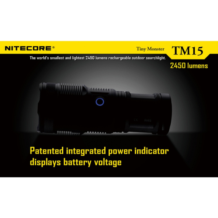Latarka Nitecore TM15 Tiny Monster 2450 Lumenów