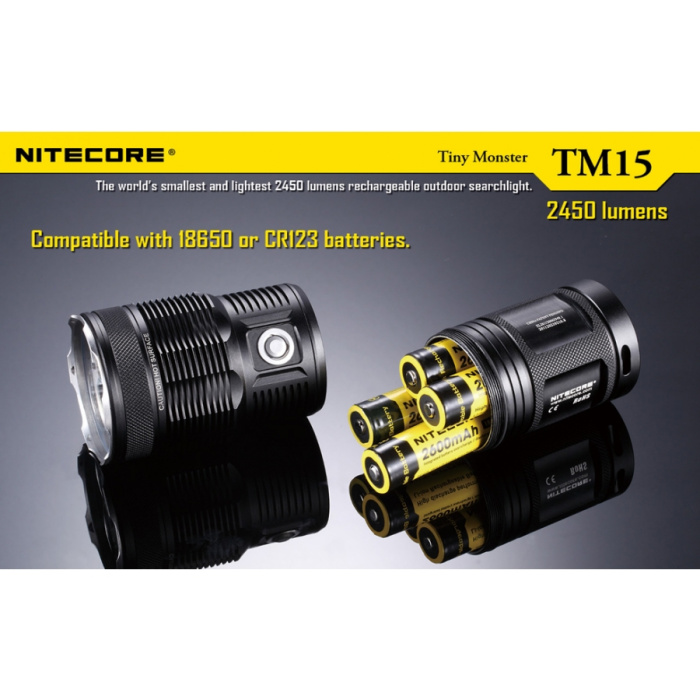 Latarka Nitecore TM15 Tiny Monster 2450 Lumenów