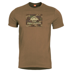 Koszulka T-Shirt Pentagon Ageron Spot Camo - Coyote (K09012-SC-03)
