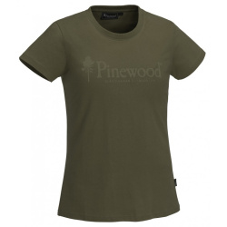 T-shirt damski Pinewood® 3445 oliwkowy