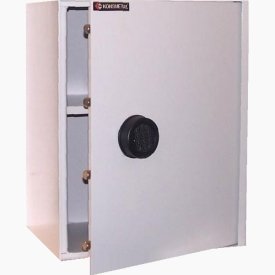 Sejf Konsmetal Koliber 62 Biały, Laptop 17", Klasa S1 - zamek elektroniczny