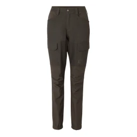 Spodnie damskie Harkila - Scandinavian - Shadow brown/Deep brown (102971059)