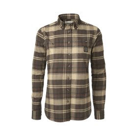 Koszula damska Chevalier Heron - Soil Brown Checked (1060209C7011)
