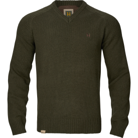 Sweter HARKILA Vincent Merino v-neck - Rosin (10609004700)