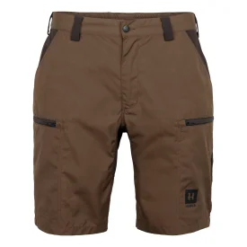 Spodenki HARKILA Fjell Shorts - Dark earth / Shadow brown (106101049)