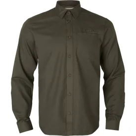 Koszula HARKILA Alto L/S - Willow green (107240029)