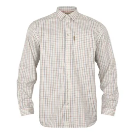 Koszula męska HARKILA Haywood wool blend L/S - Arabian spice check (107614016)