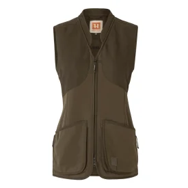 Kamizelka damska Harkila Skye shooting W - Willow green/Shadow brown (117450022)