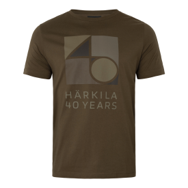 Koszulka HARKILA - Anniversary S/S  Willow green (117830029)
