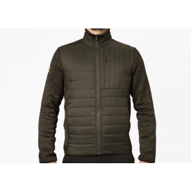 Seeland - Kurtka polarowa Theo Hybrid Pine green (130216322)