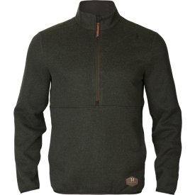 Sweter myśliwski z suwakiem Harkila Metso half zip Willow green (150107329)