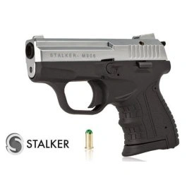Pistolet alarmowy Stalker M906 kal. do 6 mm - Chrom