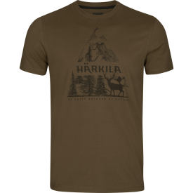 Koszulka HARKILA -  Nature S/S Willow Green (102280029)