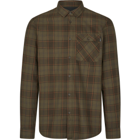 Koszula Seeland Glen Flannel - Pine Green/Dark Navy Check (403028011)
