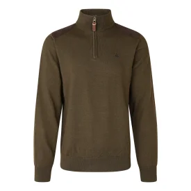 Sweter SEELAND Pine Half Zip - Light Pine (409830032)