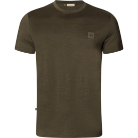 Koszulka HARKILA - Base All Season S/S Willow green (10042002900)