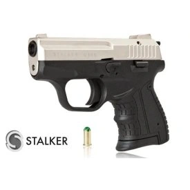 Pistolet alarmowy Stalker M906 kal. do 6 mm - Satyna