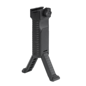 Strike Industries - Chwyt przedni z dwójnogiem Strike - Picatinny - Czarny - SI-AR-BIPOD (36819)