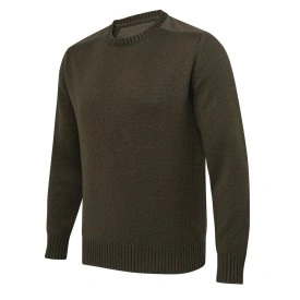 Sweter BERETTA Wilton Crew Neck Tech Moss & Brown bark (PU671)