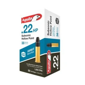 Amunicja Aguila .22HP Subsonic kal. 22LR Hollow Point