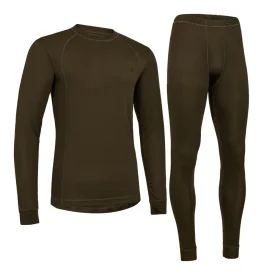Komplet bielizny termoaktywnej DEERHUNTER Thermal Underwear - Tarmac Green (7786-379)