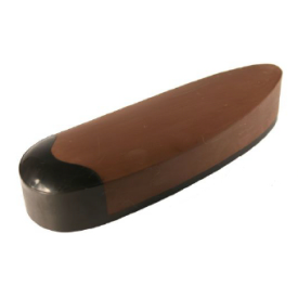Stopka do kolby typu 'Slip’ – superelastyczna ze ślizgiem – 150 x 52 mm, grubość 30 mm brązowa 790453